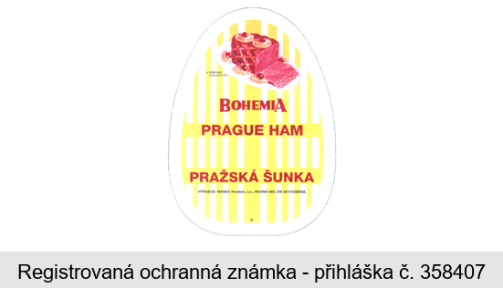 BOHEMIA PRAGUE HAM PRAŽSKÁ ŠUNKA