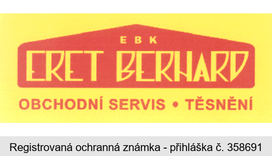 EBK ERET BERNARD OBCHODNÍ SERVIS TĚSNĚNÍ