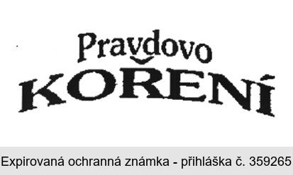 Pravdovo KOŘENÍ