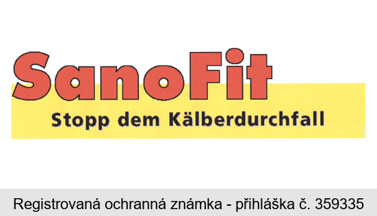 SanoFit Stopp dem Kälberdurchfall