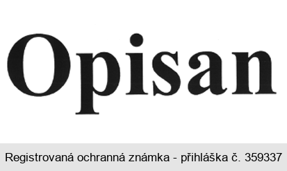 Opisan