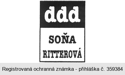 ddd SOŇA RITTEROVÁ