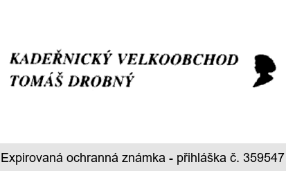 KADEŘNICKÝ VELKOOBCHOD TOMÁŠ DROBNÝ