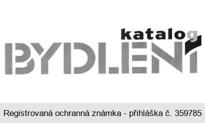 katalog BYDLENÍ