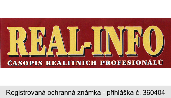 REAL-INFO ČASOPIS REALITNÍCH PROFESIONÁLŮ