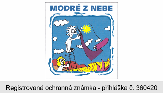 MODRÉ Z NEBE