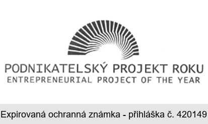 PODNIKATELSKÝ PROJEKT ROKU  ENTREPRENEURIAL PROJECT OF THE YEAR