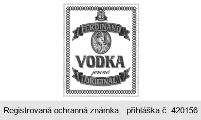 FERDINAND ORIGINAL VODKA jemná