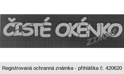 ČISTÉ OKÉNKO ZIMNÍ