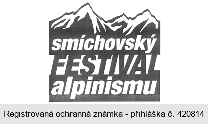 smíchovský FESTIVAL alpinismu