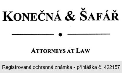 KONEČNÁ & ŠAFÁŘ ATTORNEYS AT LAW