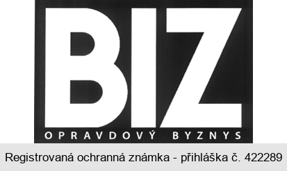 BIZ OPRAVDOVÝ BYZNYS