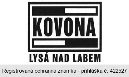 KOVONA LYSÁ NAD LABEM