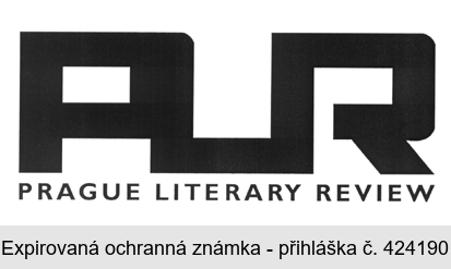 PLR PRAGUE LITERARY  REVIEW