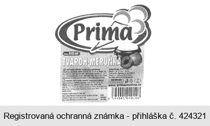 Prima  TVAROH-MERUŇKA