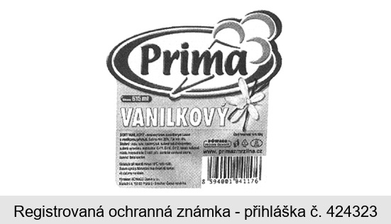 Prima VANILKOVÝ