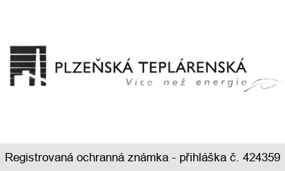 PLZEŇSKÁ TEPLÁRENSKÁ Více než energie