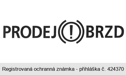 PRODEJ ! BRZD