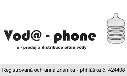 Vod@ - phone  e - prodej a distribuce pitné vody
