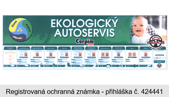 EKOLOGICKÝ AUTOSERVIS Corpim group Čisté řešení odpadů AUTO BADOS