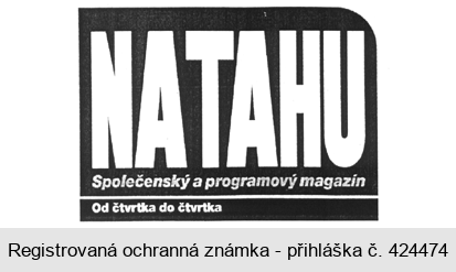 NATAHU  Společenský a programový magazín Od čtvrtka do čtvrtka