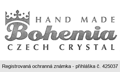 HAND MADE Bohemia CZECH CRYSTAL