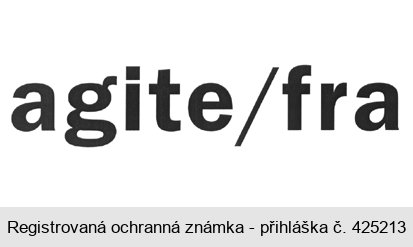 agite / fra