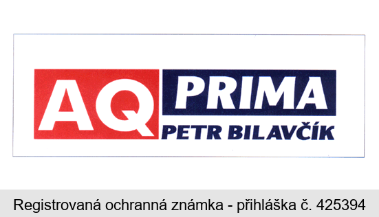 AQ PRIMA  PETR BILAVČÍK