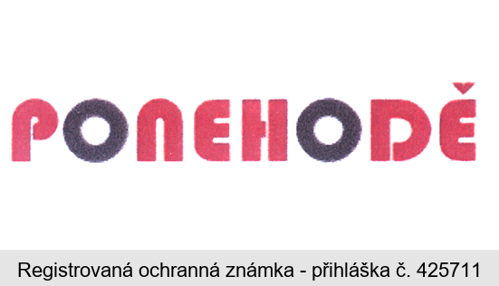 PONEHODĚ