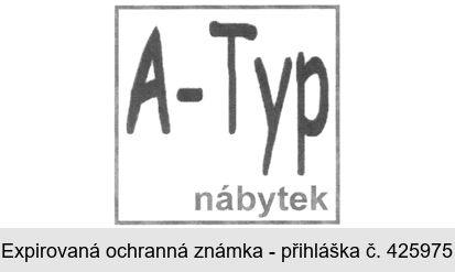 A - Typ nábytek