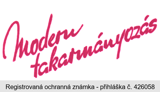 Modern takarmányozás