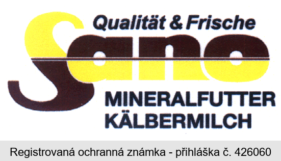 Sano Qualität & Frische MINERALFUTTER KÄLBERMILCH