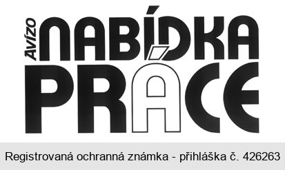 AVÍZO NABÍDKA PRÁCE