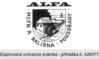 ALFA MLÝN A BALÍRNA POUZDŘANY