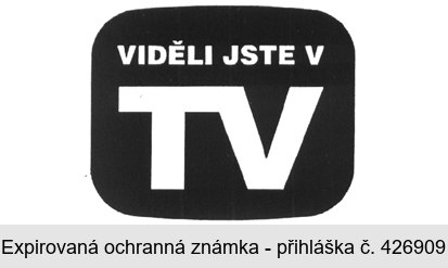 VIDĚLI JSTE V TV