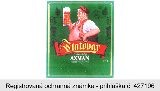 Zlatovar  Klasický AXMAN Světlé výčepní pivo