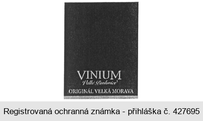 VINIUM Velké Pavlovice ORIGINÁL VELKÁ MORAVA