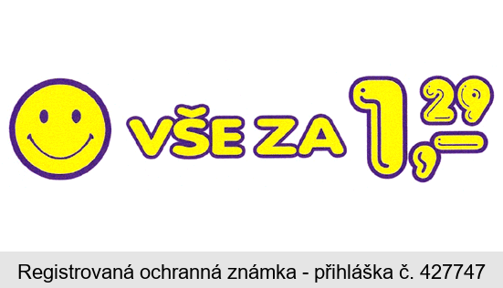 VŠE ZA 1,29