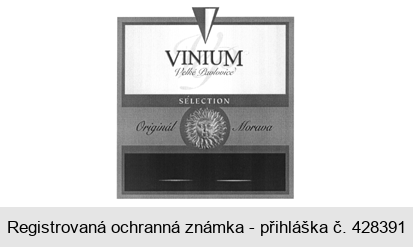 VP VINIUM  Velké Pavlovice SÉLECTION Originál Morava