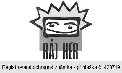 RÁJ HER