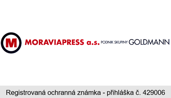 M MORAVIAPRESS a.s. PODNIK SKUPINY GOLDMANN