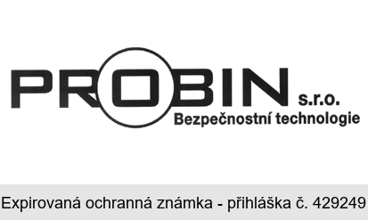 PROBIN s.r.o. Bezpečnostní technologie