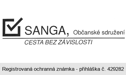 SANGA, Občanské sdružení CESTA BEZ  ZÁVISLOSTI