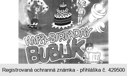 HAPPY BIRTHDAY BUBLÍK