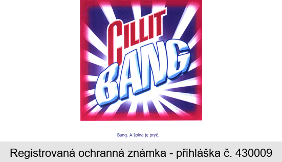 CILLIT BANG Bang. A špína je pryč.