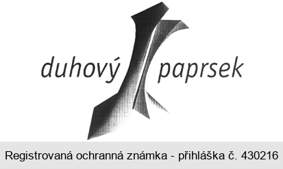 duhový paprsek