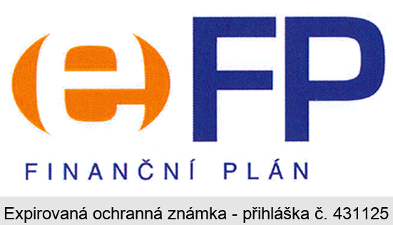 eFP FINANČNÍ PLÁN