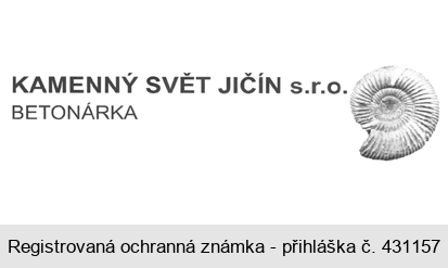 KAMENNÝ SVĚT JIČÍN s. r. o. BETONÁRKA