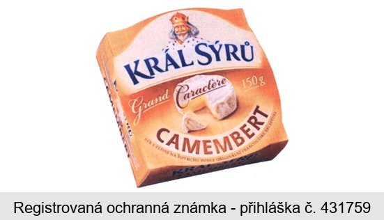 KRÁL SÝRŮ CAMEMBERT Grand Caractére