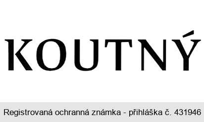 KOUTNÝ